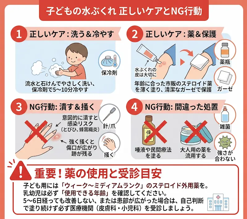 家庭でできる正しい対処法とやってはいけないNG行動