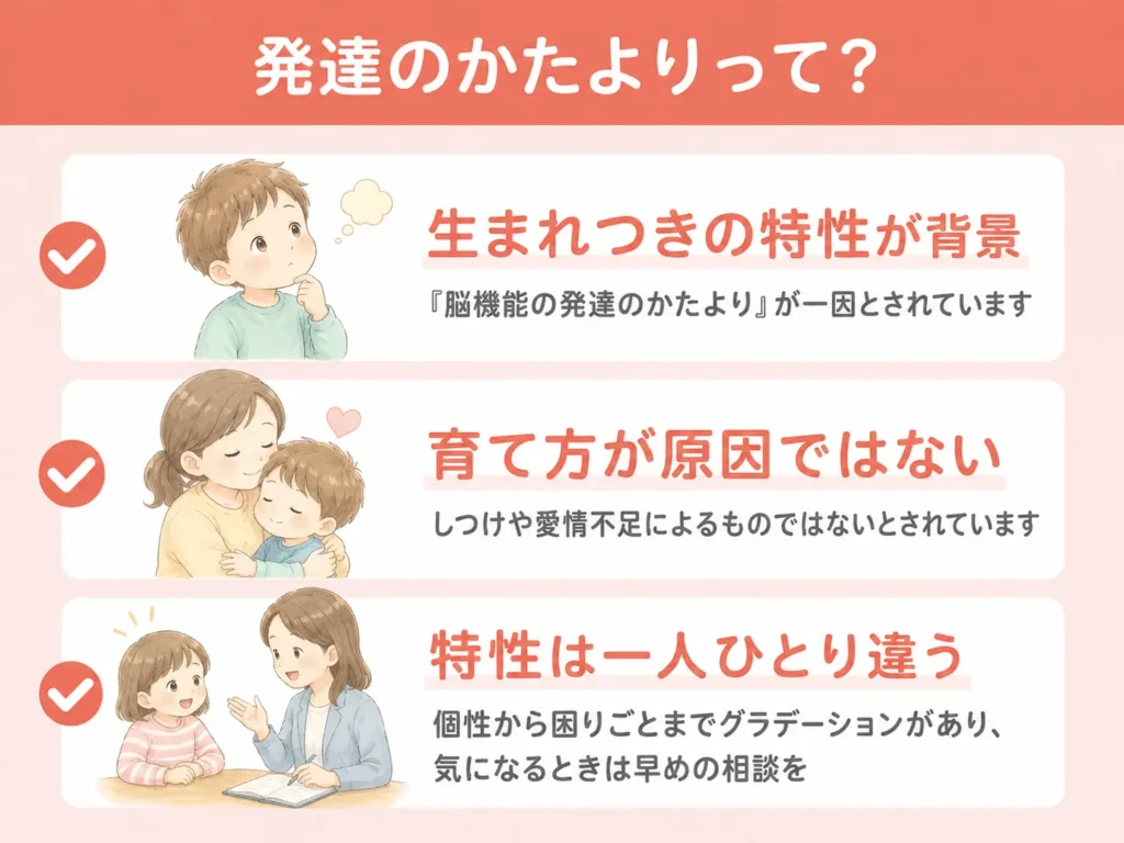 子どもの発達障害に関する説明図v2 (1)
