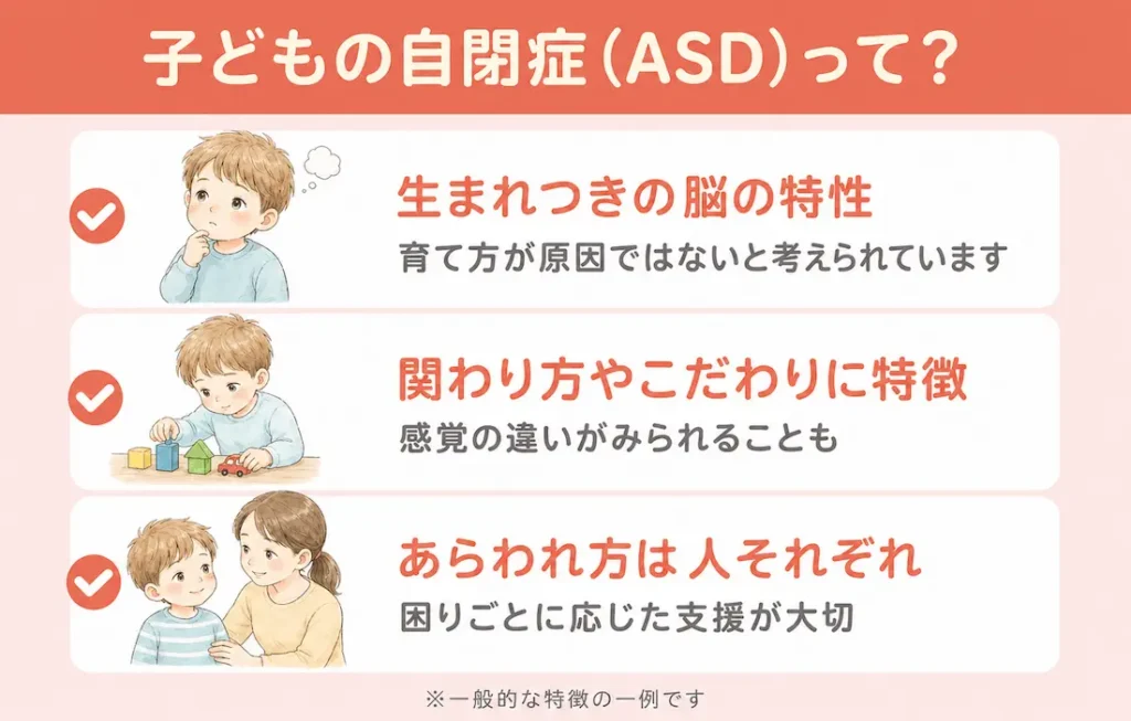 子どもの自閉症とは_まとめ画像